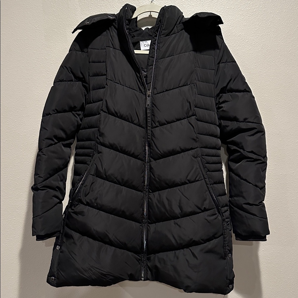 Calvin Klein Long Outerwear Jacket Size: Medium